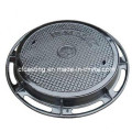 D400 Ductile Manhole Cover Redonda com Moldura